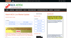 Desktop Screenshot of mcxadda.com